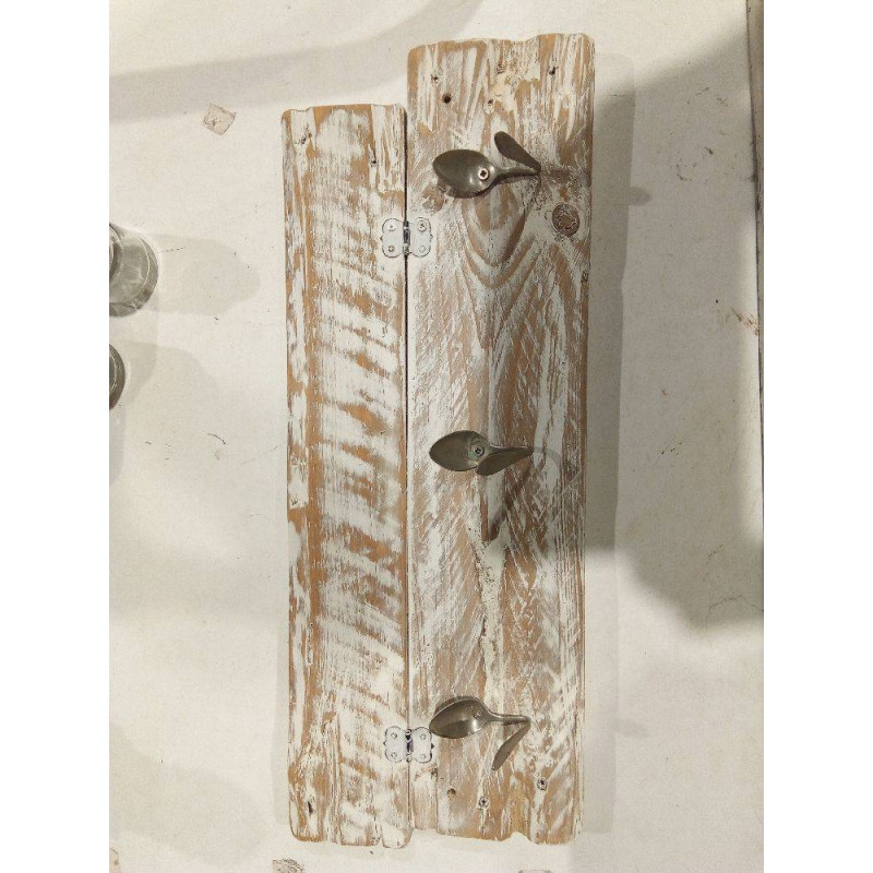 PERCHERO PARED MADERA