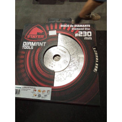 DISCO DE DIAMANTE 230MM STAYER