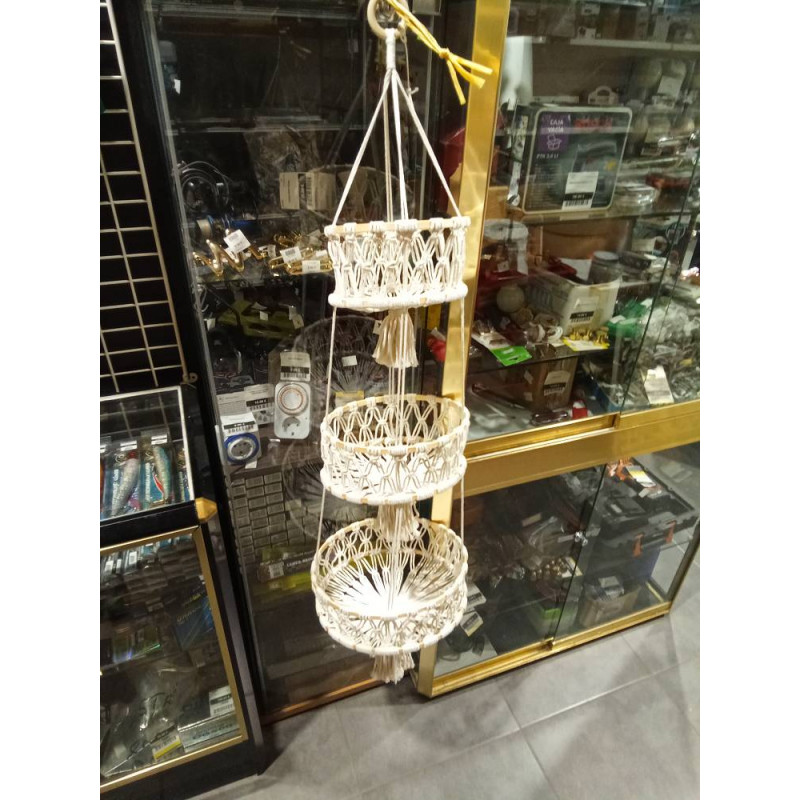 CESTA COLGANTE PLANTAS 