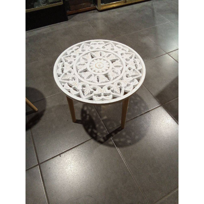 MESA AUXILIAR BLANCA