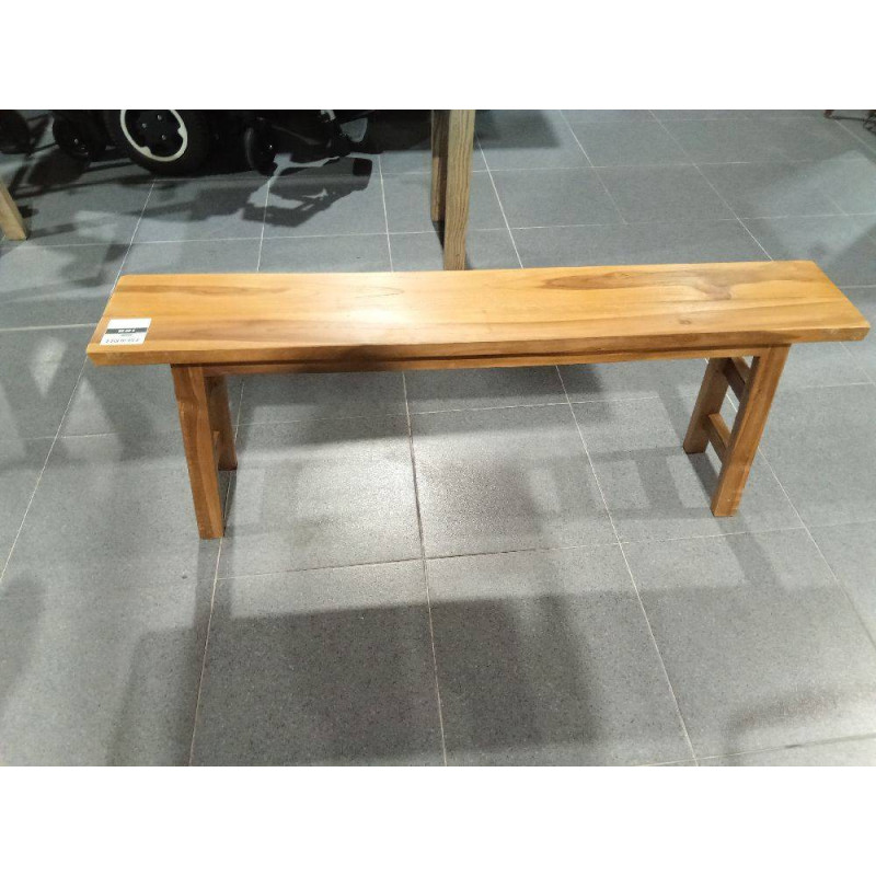 BANCO TEKA MACIZA 120X20X50