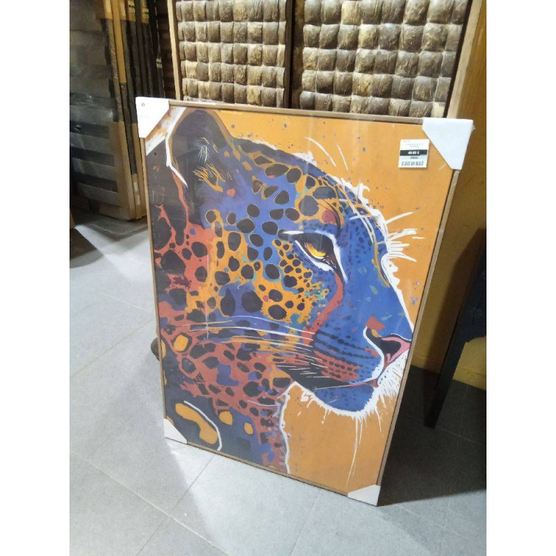 CUADRO 80X4.5X120 LEOPARDO