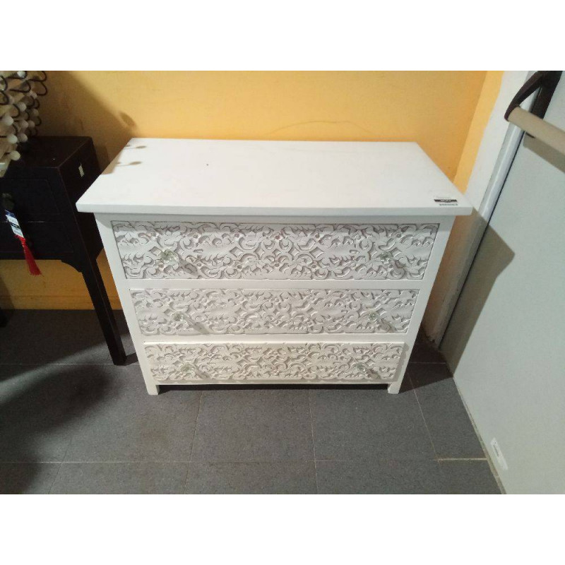 CAJONERA MANGO 100X50X80 BLANCO