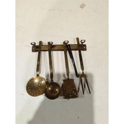 CONJUNTO COCINA DECO EN LATON