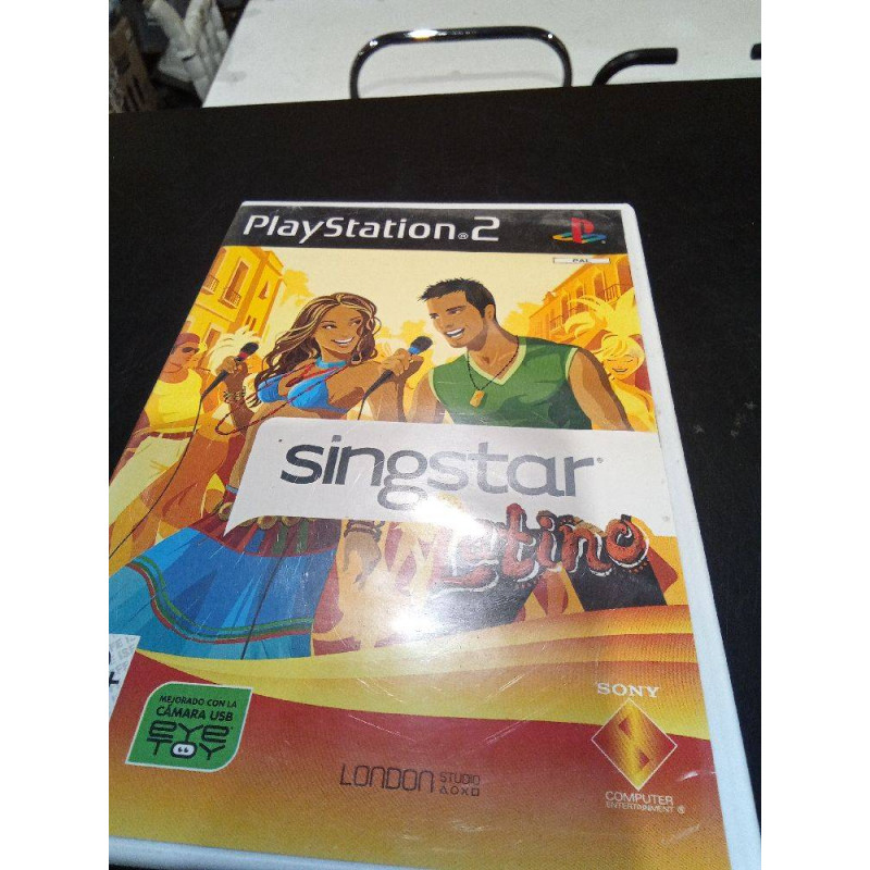 JUEGO PS2 SING STAR LATINO