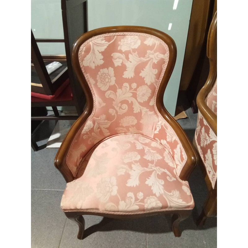 BUTACA MADERA SALMON