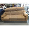 SOFA 3 PLAZAS DESLIZANTE MARRON
