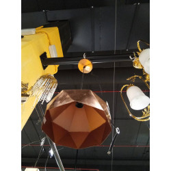 LAMPARA COBRIZA TECHO