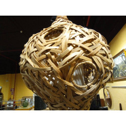 LAMPARA TECHO MIMBRE