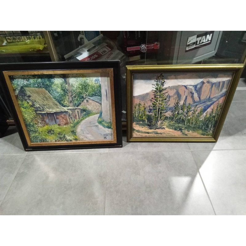 CUADRO PAISAJE ÓLEO 