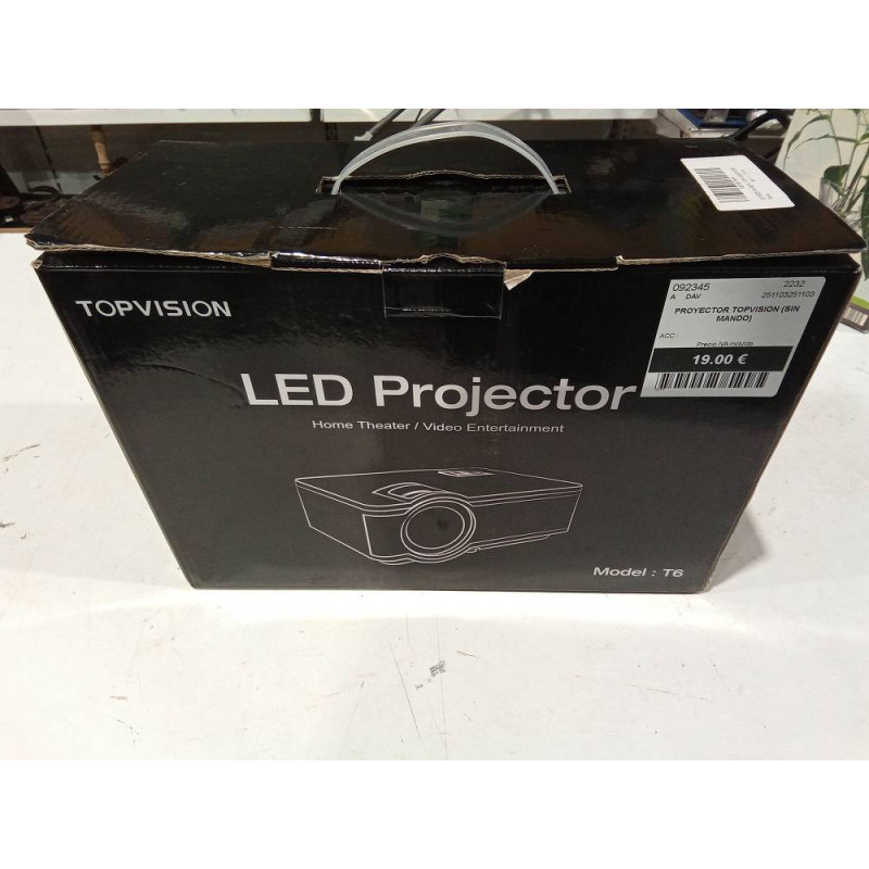 PROYECTOR TOPVISION (SIN MANDO)