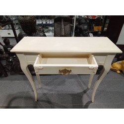 CONSOLA BLANCA CON CAJON  86X29