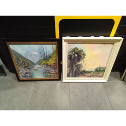 CUADRO PAISAJE ÓLEO GRD.