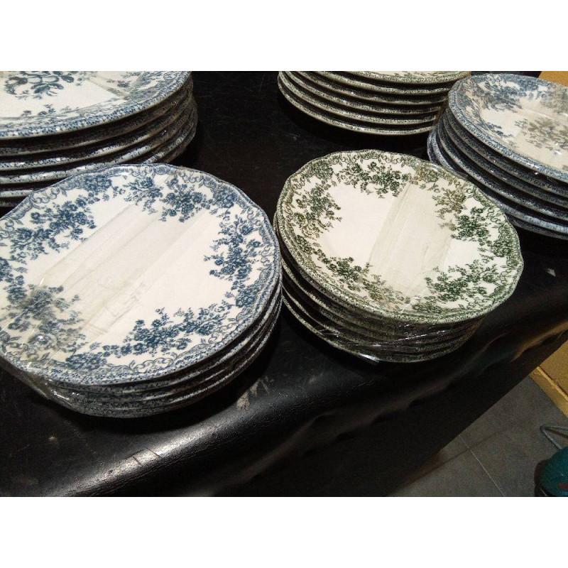 JUEGO 6 PLATOS PAN FLORAL ZARA HOME