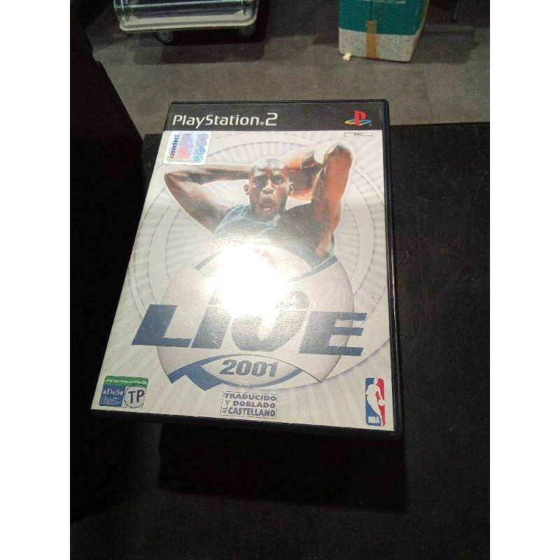 JUEGO PS2 NBA LIVE 2001