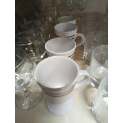 4 TAZAS ALTAS KOREANAS