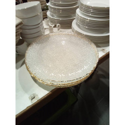 BAJO PLATO FILO DORADO ZARA...