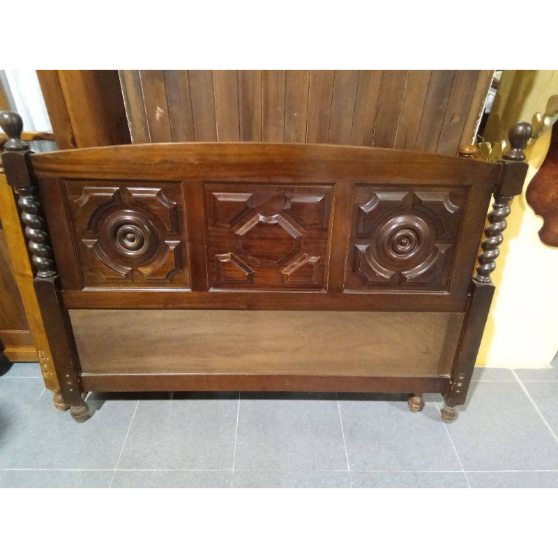 CABECERO MADERA TORNEADA