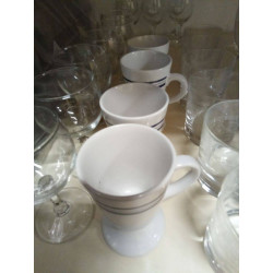 4 TAZAS ALTAS KOREANAS