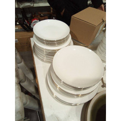 VAJILLA FILO ORO ZARA HOME...