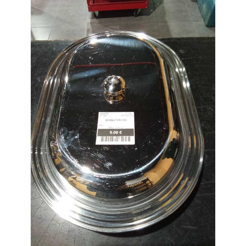 BANDEJA TAPA INOX