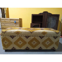 ARCON LANA ALGODON 120X40X45 KILIM TEJIDOA MANO