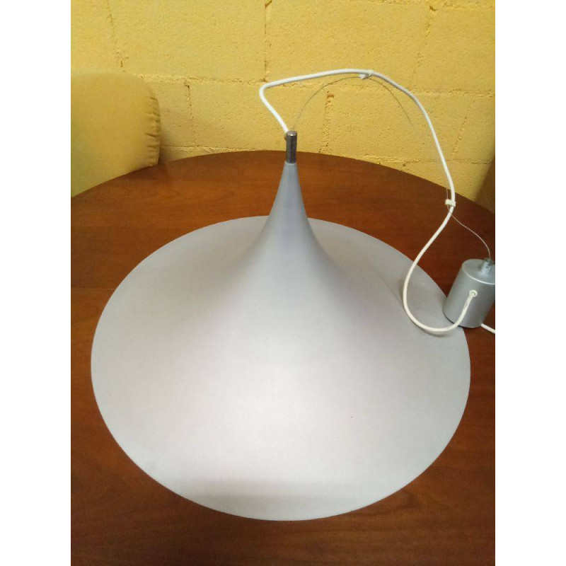 LÁMPARA TECHO GRIS METAL