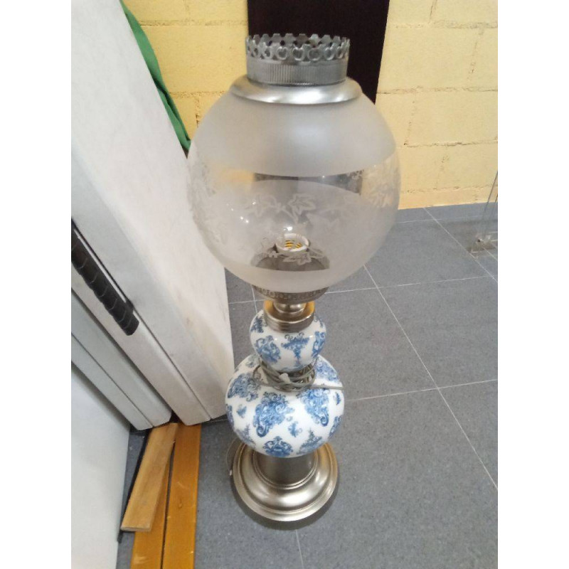 LÁMPARA SOBREMESA CERAMICA METAL