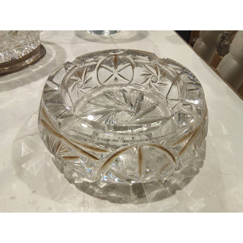 CENICERO CRISTAL TALLADO 