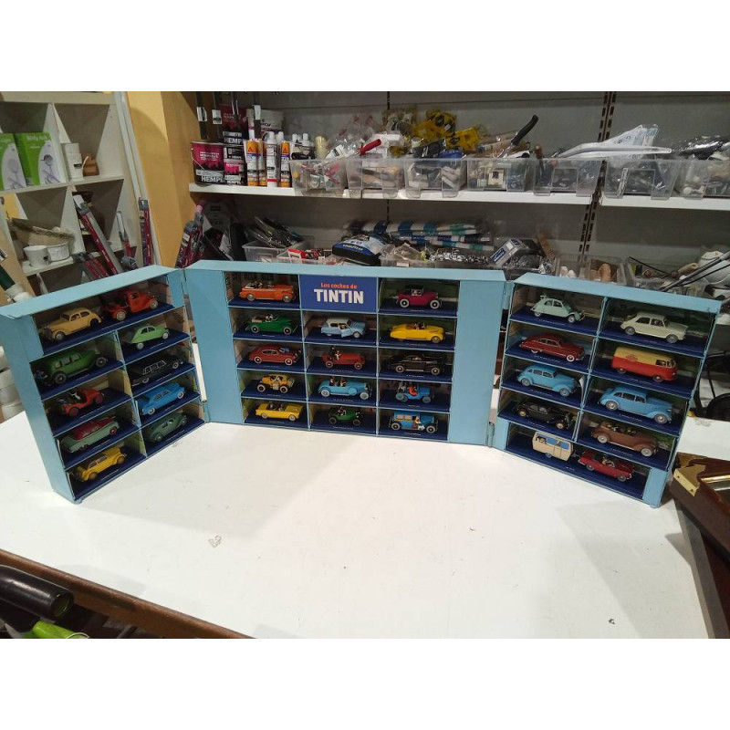 COLECCION COMPLETA LOS COCHES DE TINTIN