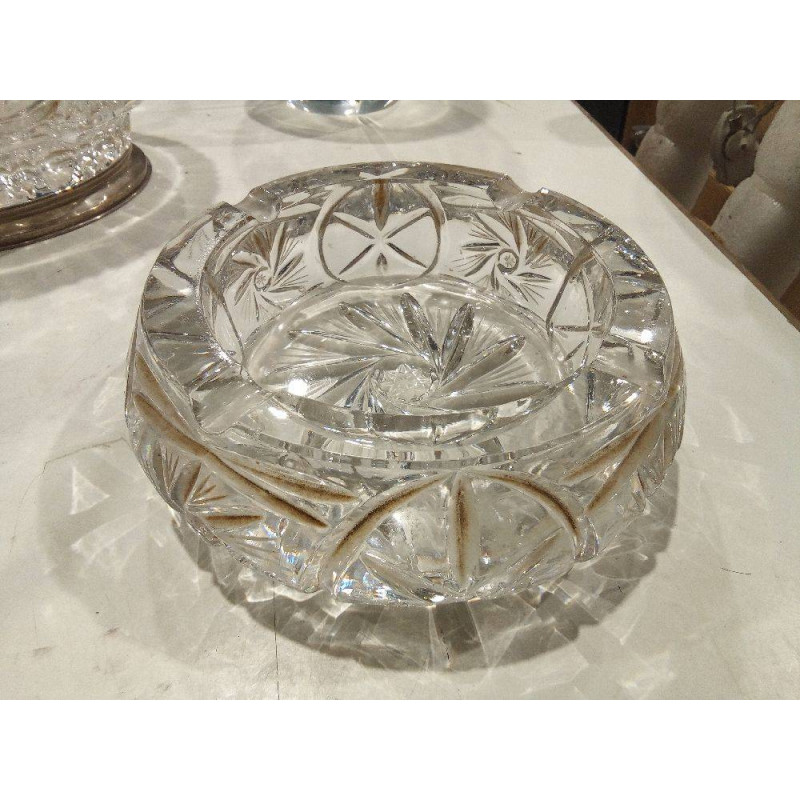 CENICERO CRISTAL TALLADO 