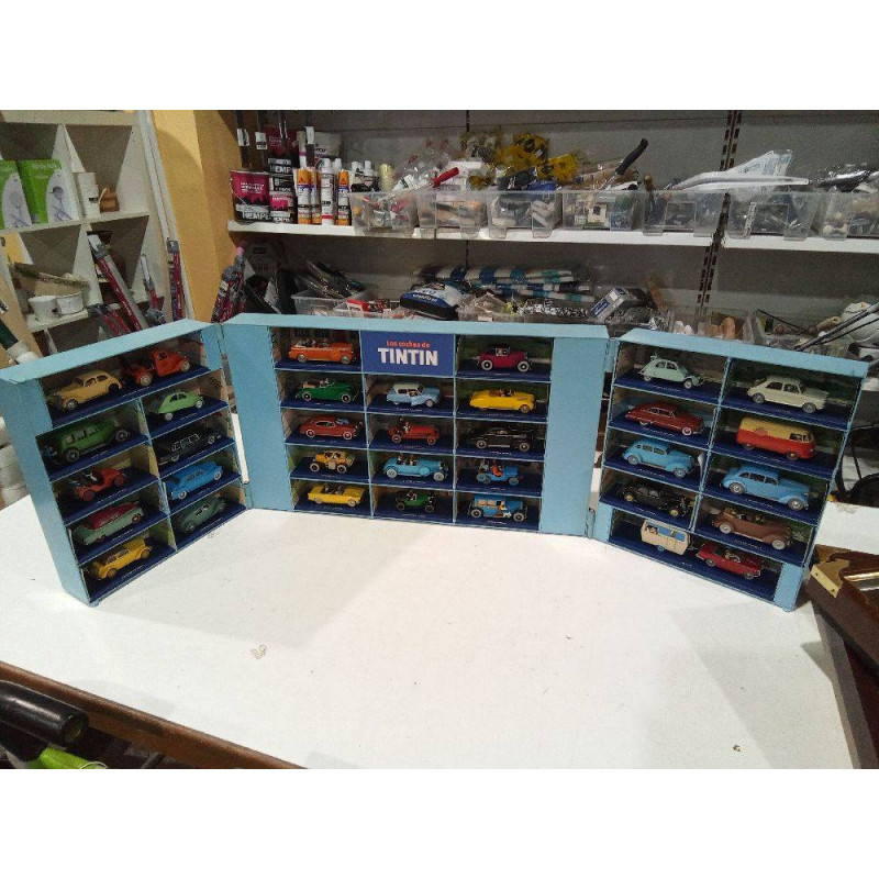 COLECCION COMPLETA LOS COCHES DE TINTIN