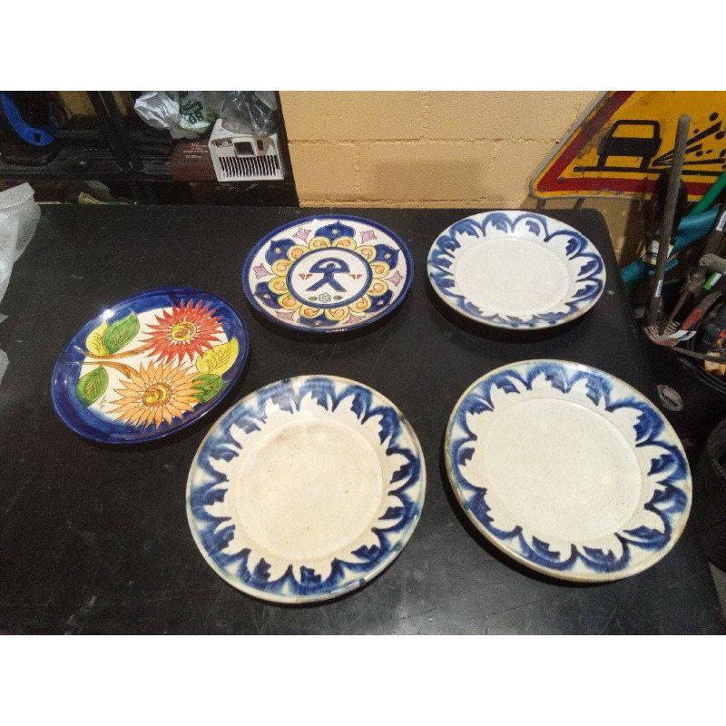 PLATO ARTESANIA DECORADO A MANO