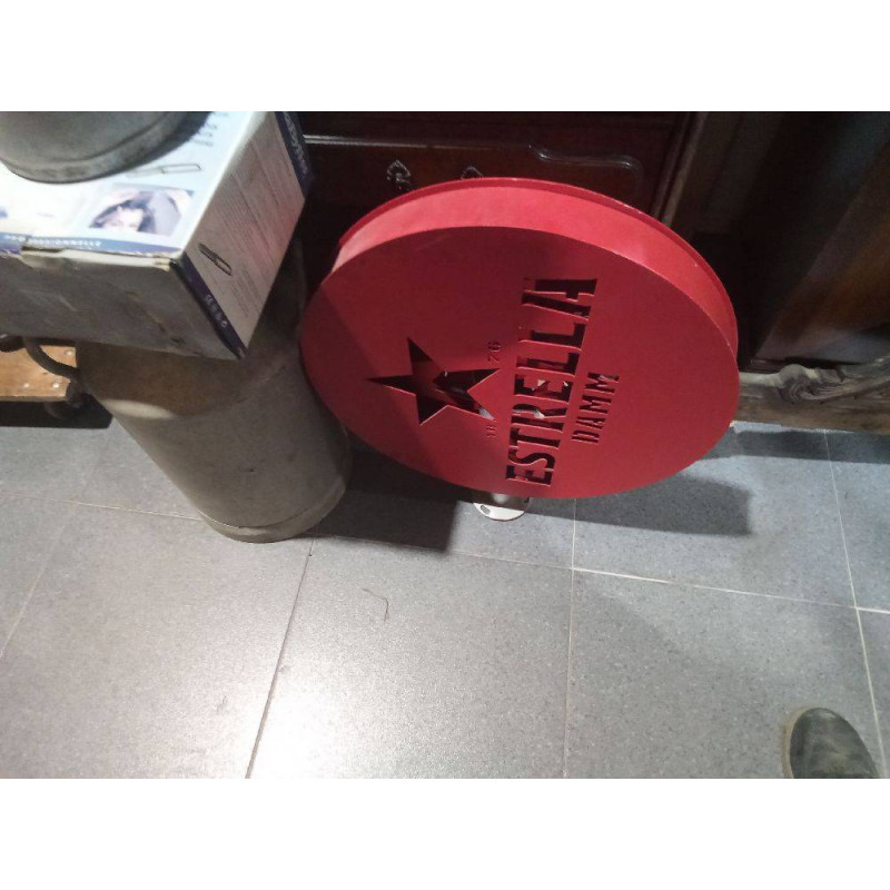 LETRERO ESTRELLA DAMM