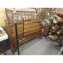 CABECERO NEGRO DORADO