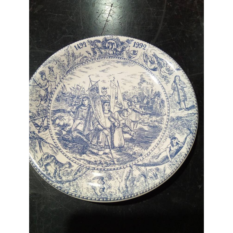 PLATO LA CARTUJA 500 ANIVERSARIO AMERICA