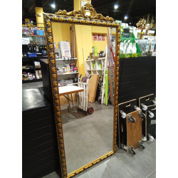 ESPEJO VESTIDOR DORADO