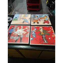 4 CUADROS TINTIN