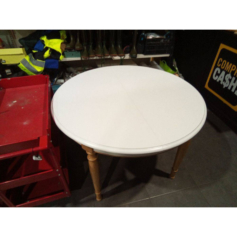 MESA 110 LACADA BLANCO