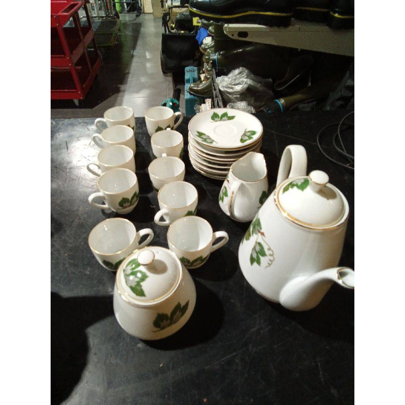 JUEGO CAFE BIDASOA 10 SERV.