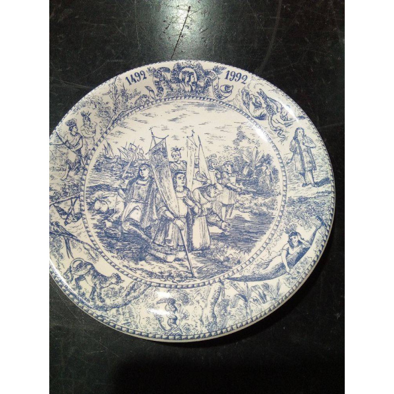 PLATO LA CARTUJA 500 ANIVERSARIO AMERICA