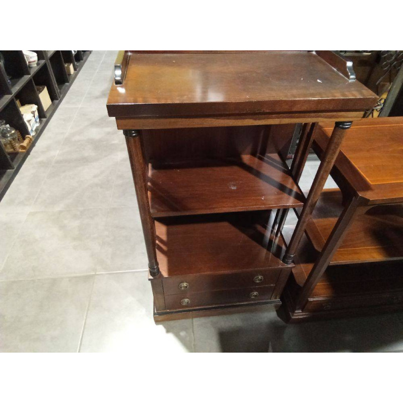 MUEBLE TV CON RUEDAS Y CAJONES