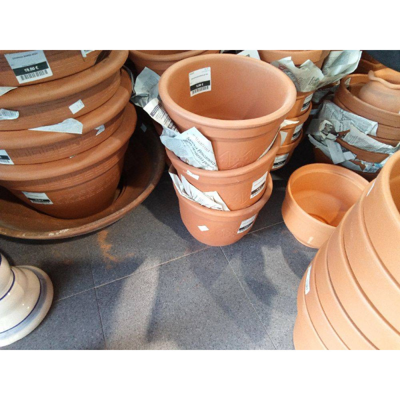  MACETA DECORADA 29 CM