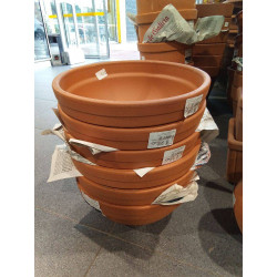 MACERA BARRO RAYAS 32 CM