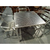 MESA CUADRADA INOX