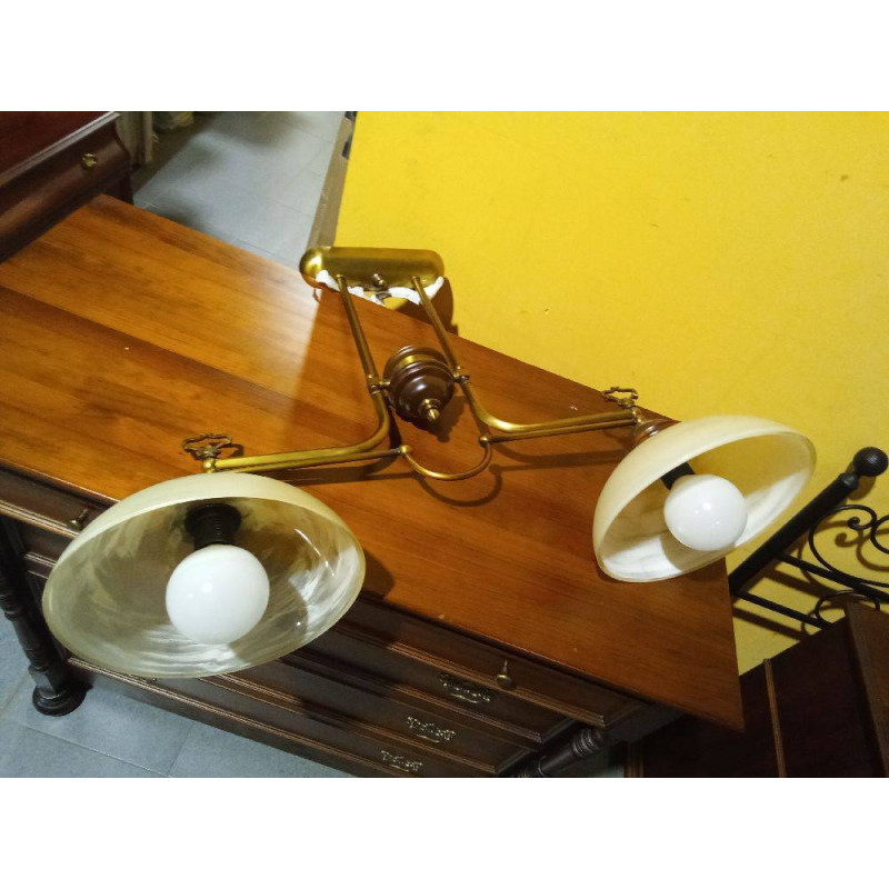 LAMPARA SALON 2 TULIPAS