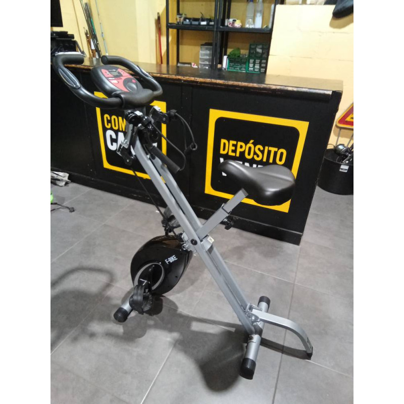 BICICLETA ESTATICA  CON GOMAS PARA REMO F-BIKE
