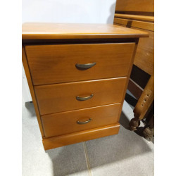 MESILLA DE PINO 3 CAJONES