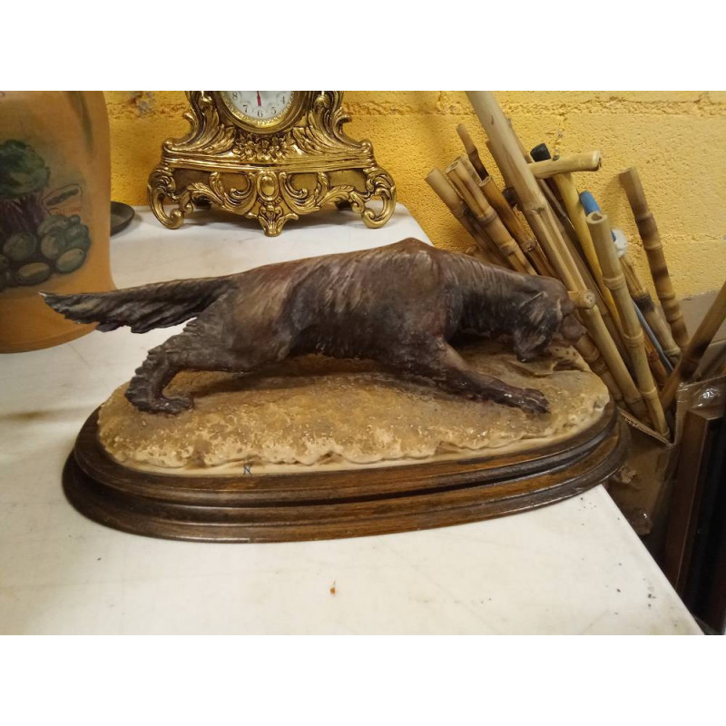 FIGURA PERRO CAPODIMONTE