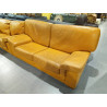 SOFA PIEL 3 PLAZAS CAMEL